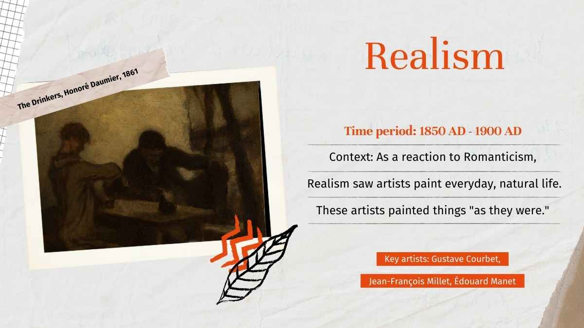 Grey Creative Art History 101 Lesson - slide 10