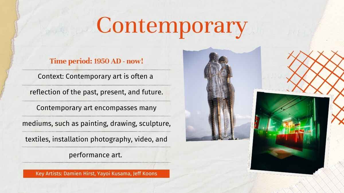 Grey Creative Art History 101 Lesson - slide 13