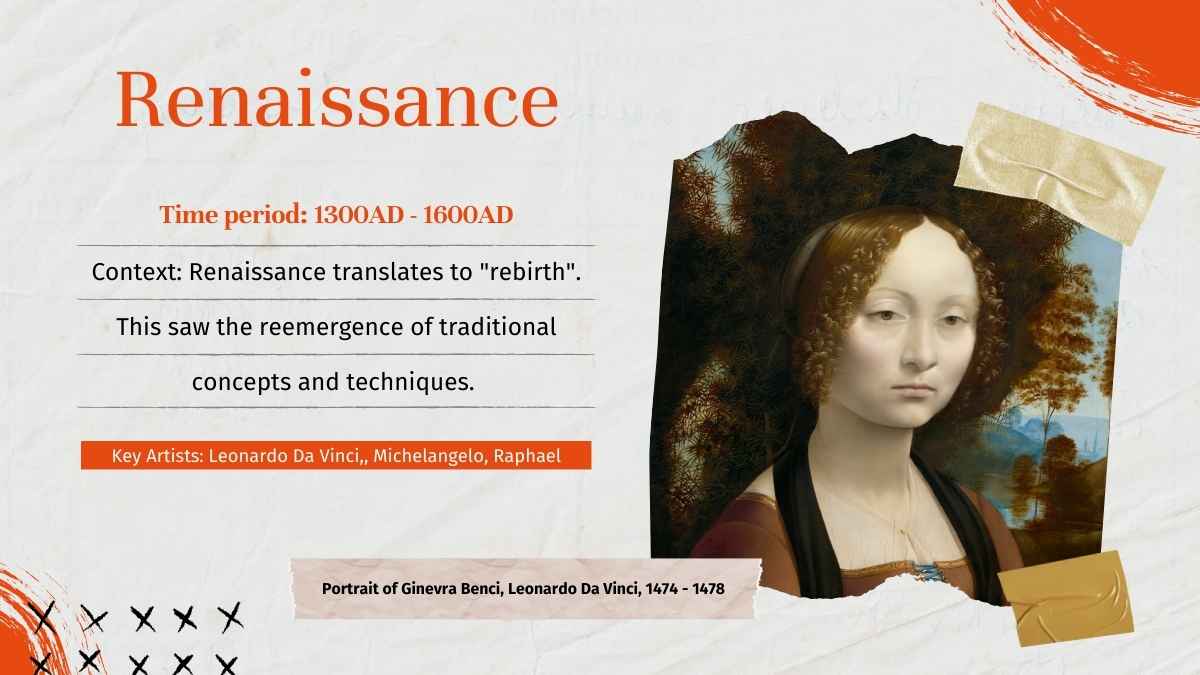 Grey Creative Art History 101 Lesson - slide 7