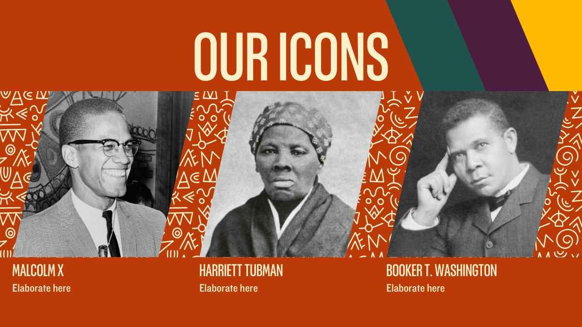 Creative Black History Month Biography Slides - diapositiva 13