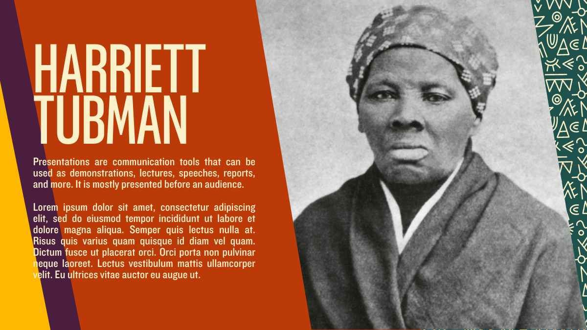 Creative Black History Month Biography Slides - slide 15