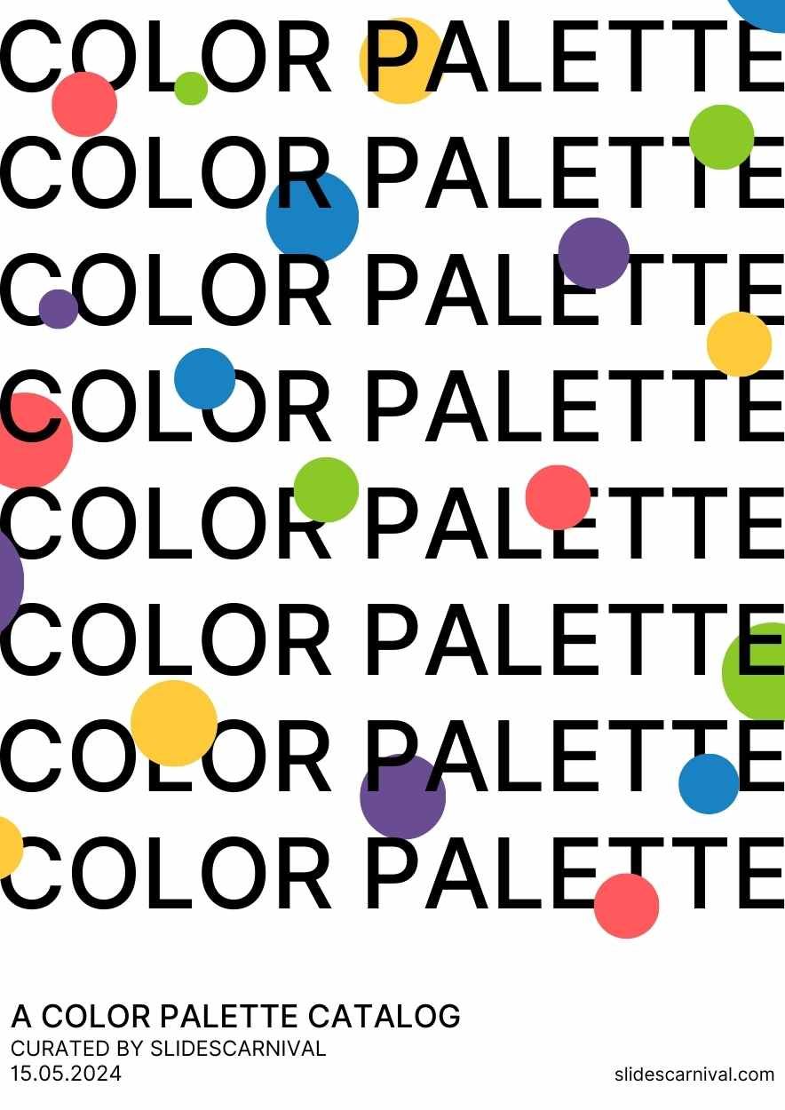 Creative Color Palettes Catalog - slide 1