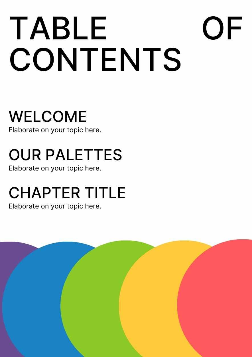 Creative Color Palettes Catalog - slide 3