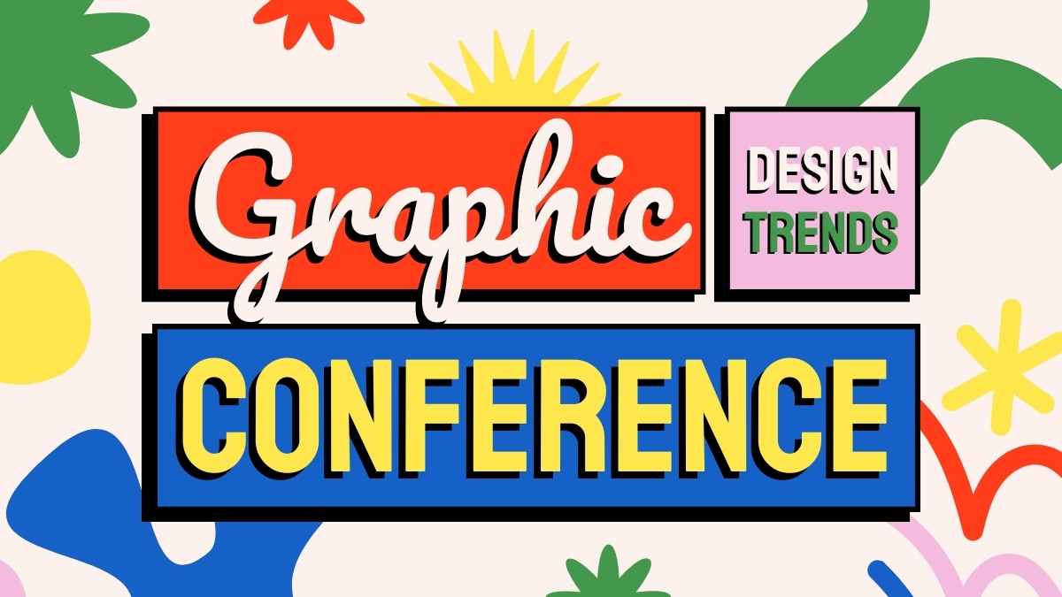 Creative Graphic Design Trends Conference Slides - slide 1