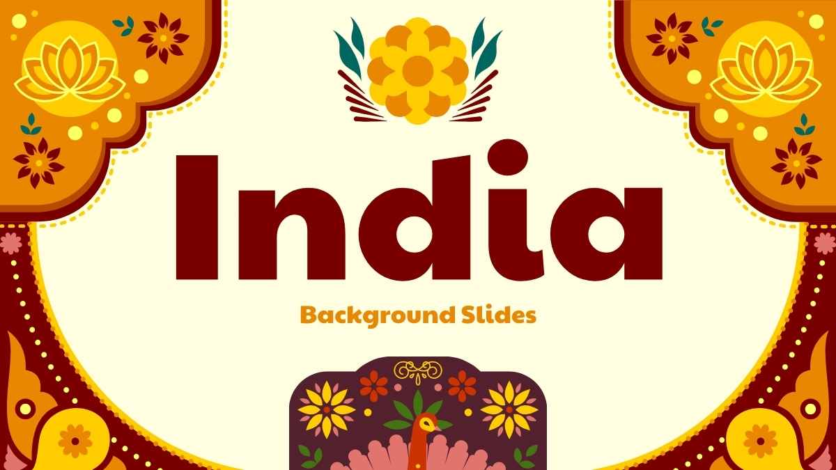 Creative India Background Slides - slide 1