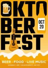 Creative Oktoberfest Event Posters