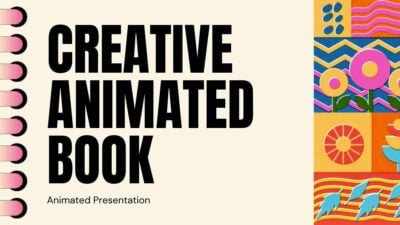 Creative Pattern Animated Book