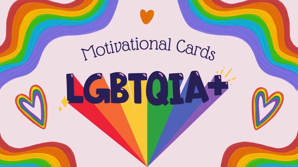 Tarjetas motivacionales Creative Pride - diapositiva 1