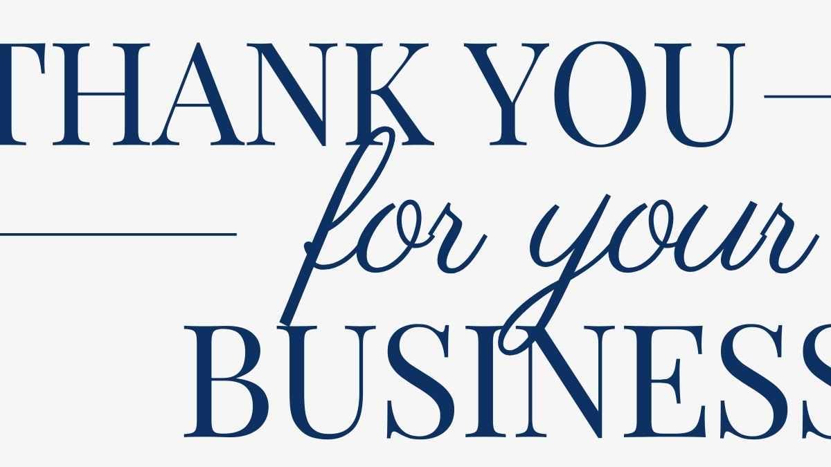 Creative Thank You For Your Business Slides - slide 7