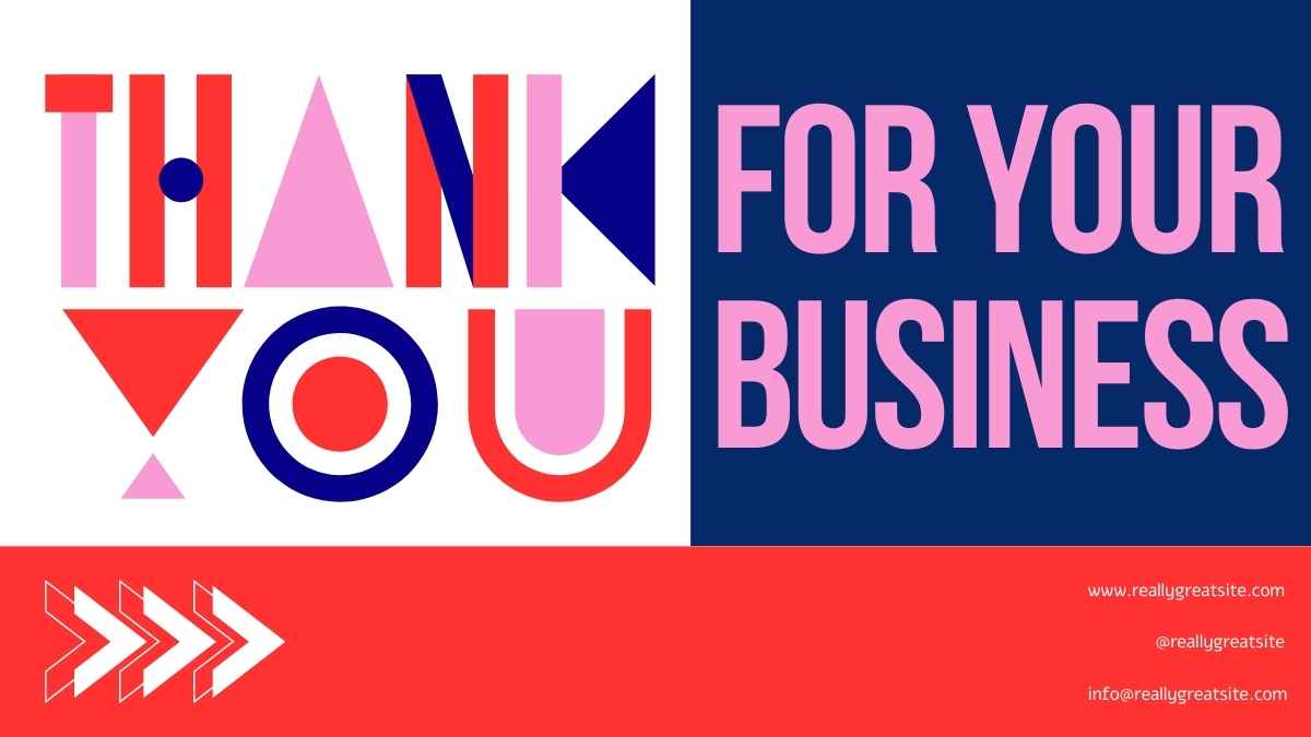 Creative Thank You For Your Business Slides - slide 8