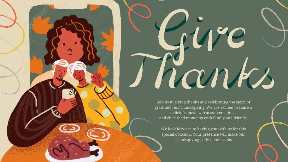 Creative Thanksgiving Dinner Invitations - slide 12