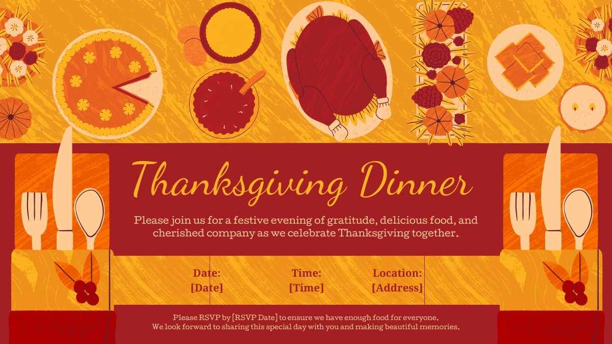 Creative Thanksgiving Dinner Invitations - slide 15