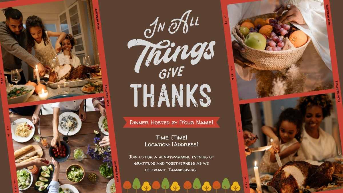 Creative Thanksgiving Dinner Invitations - slide 8