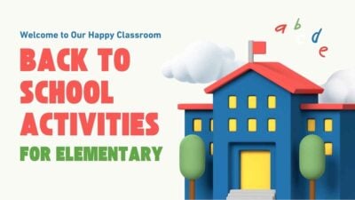 Cute 3D Back to School Activities for Elementary