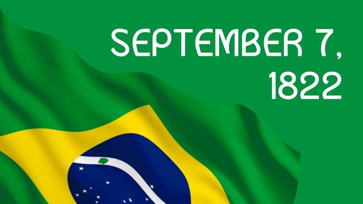 Cute Abstract Happy Brazilian Independence Day! - slide 10