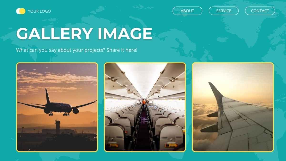 Cute Aircraft Background Minitheme - diapositiva 9