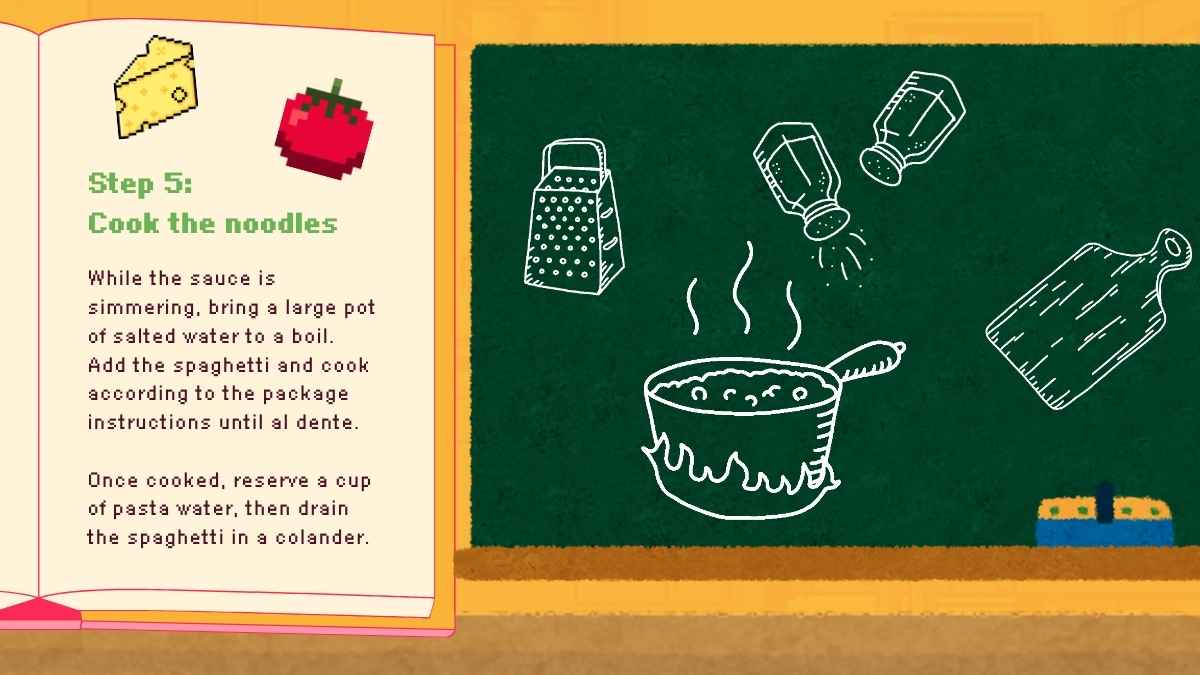 Cute Animated Cooking Game Slides - slide 13