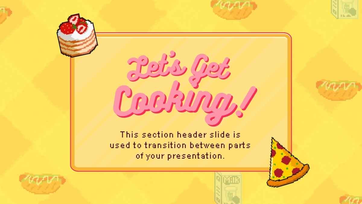 Cute Animated Cooking Game Slides - slide 4