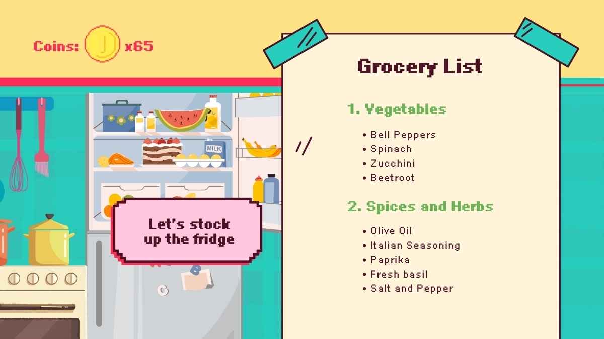 Cute Animated Cooking Game Slides - slide 6