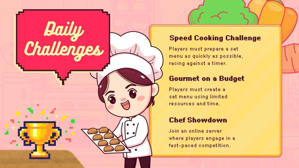 Cute Animated Cooking Game Slides - slide 9