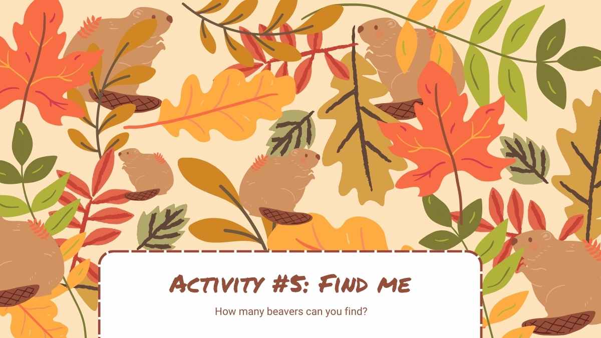 Cute Autumn Interactive Lesson Plan for Elementary Slides - slide 15