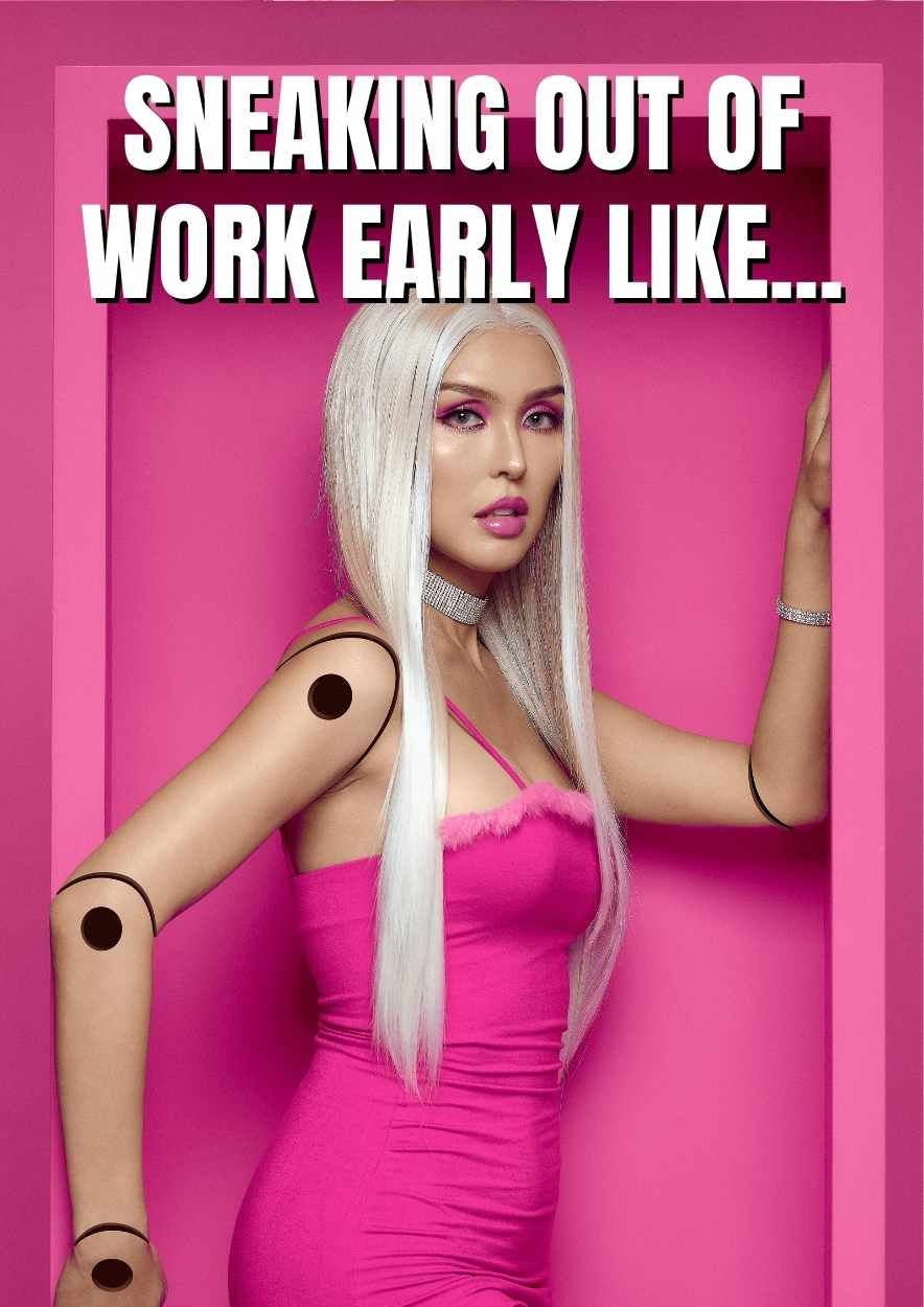 Cute Barbie Meme Slides - slide 5