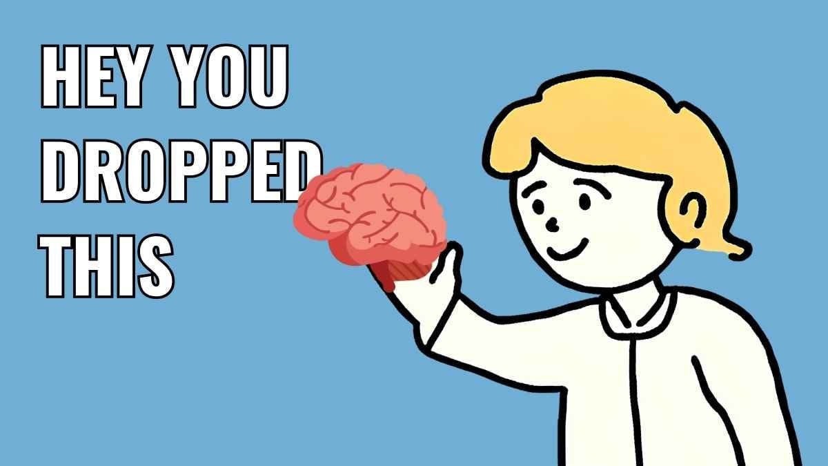 Cute Big Brain Meme Slides - slide 5