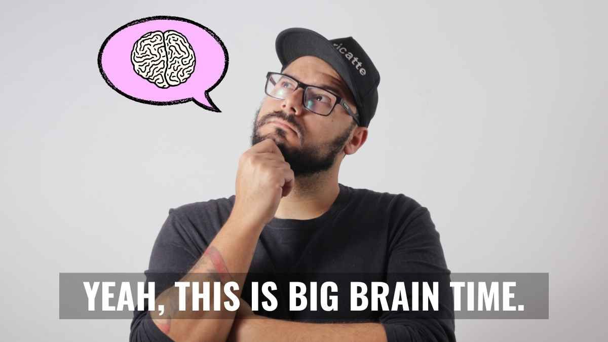 Cute Big Brain Meme Slides - slide 13