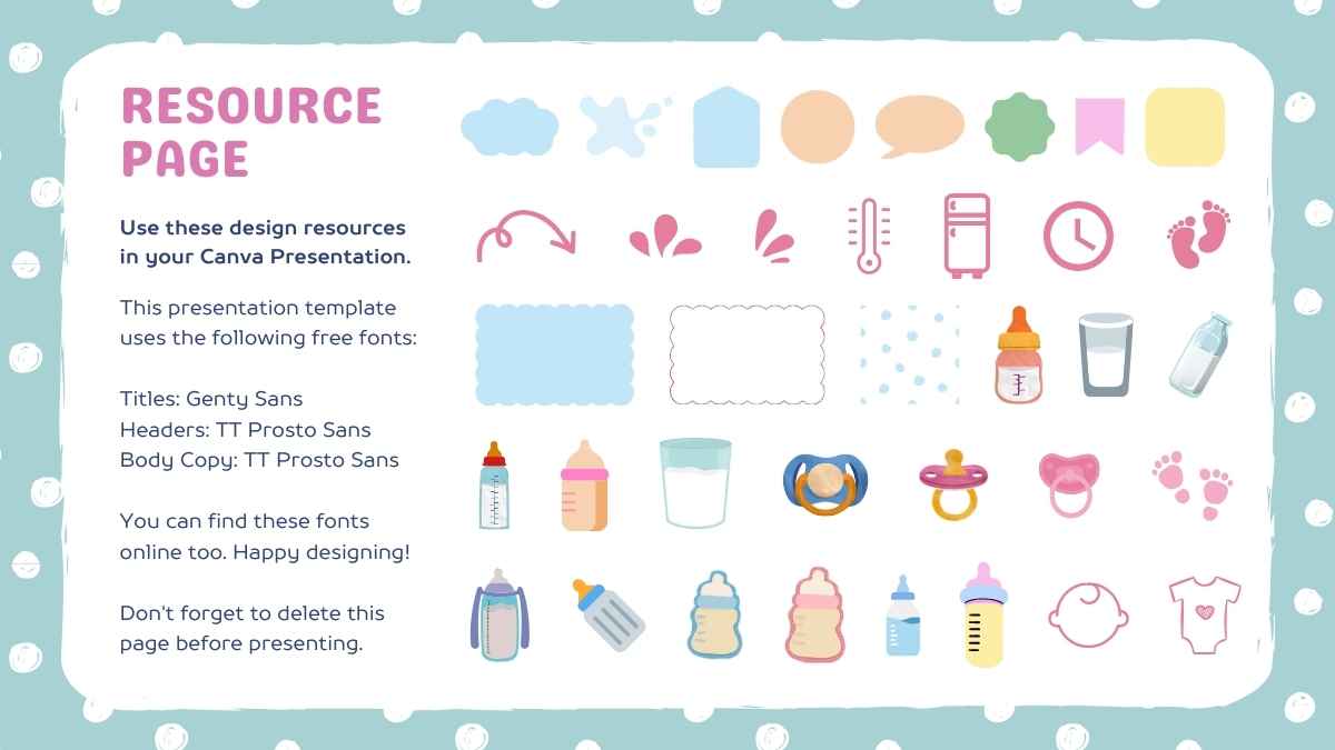 Cute Breast Milk Storage Tutorial Slides - slide 15