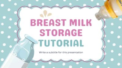 Cute Breast Milk Storage Tutorial Slides