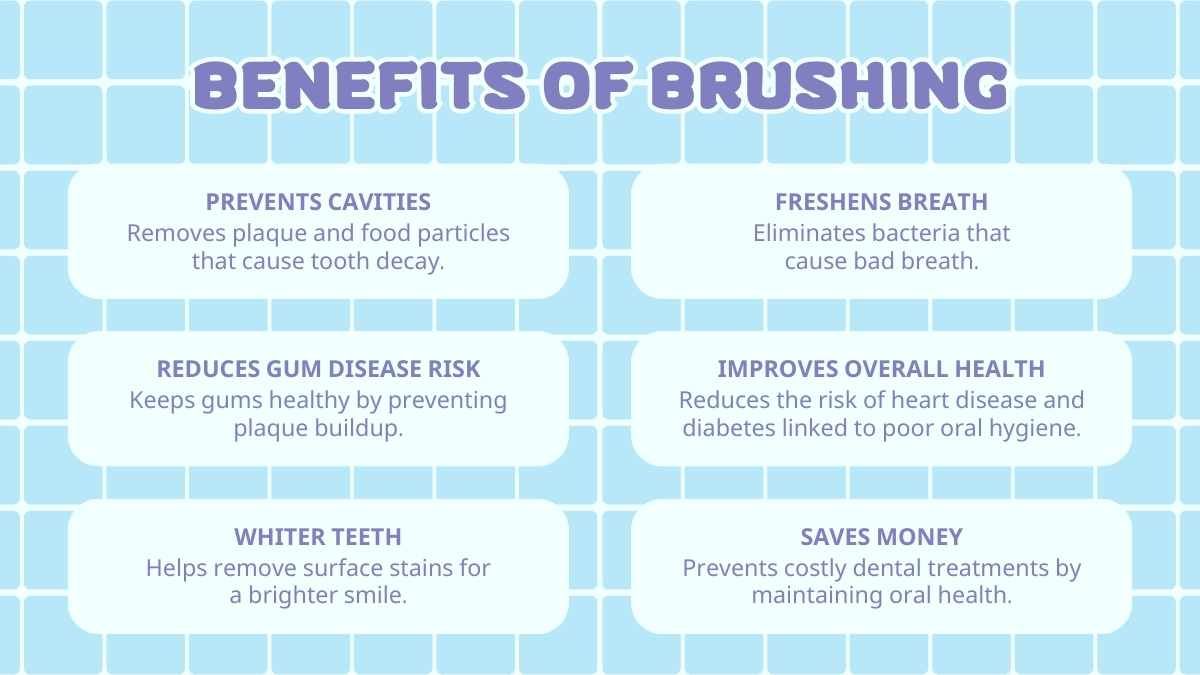 Cute Brushing Your Teeth Tutorial - slide 5