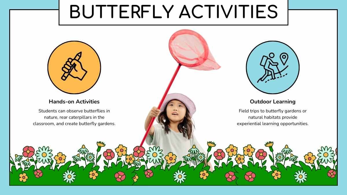 Cute Butterfly Life Cycle Infographic - slide 15