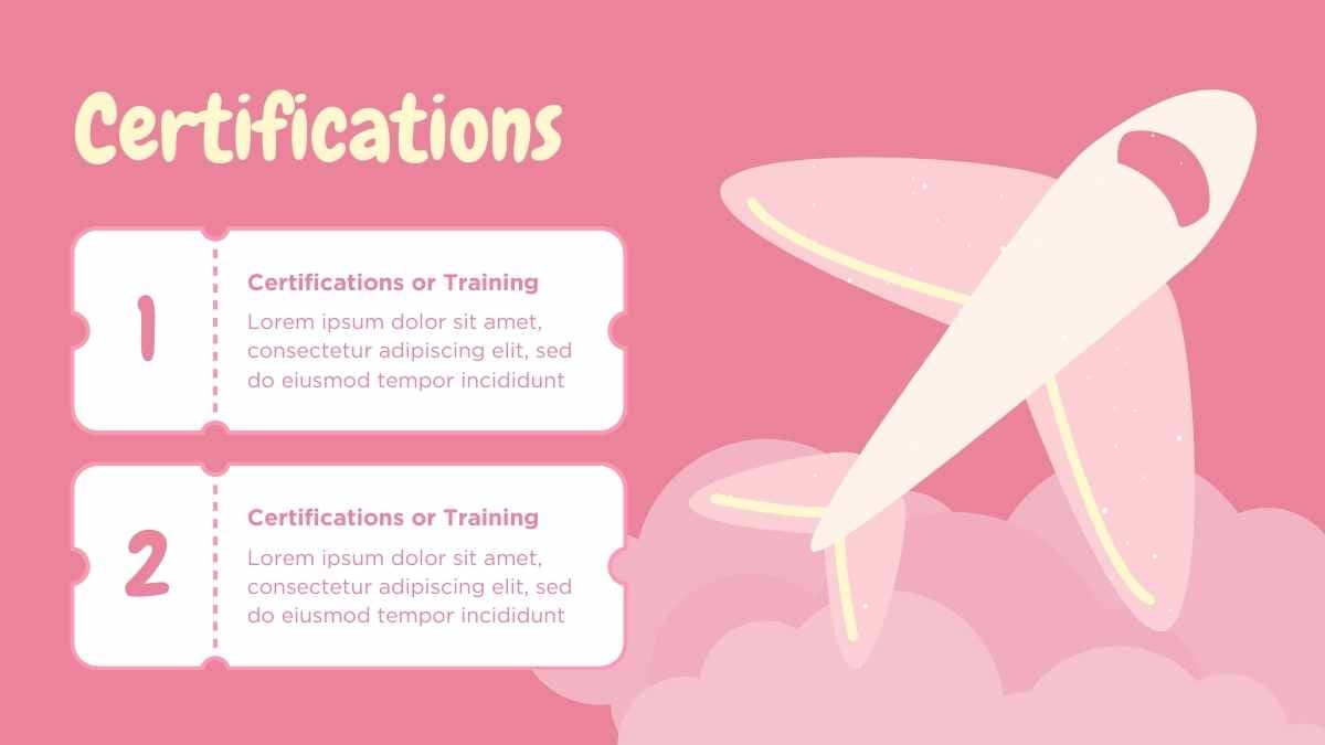 Cute Cabin Crew Resume Slides - slide 10