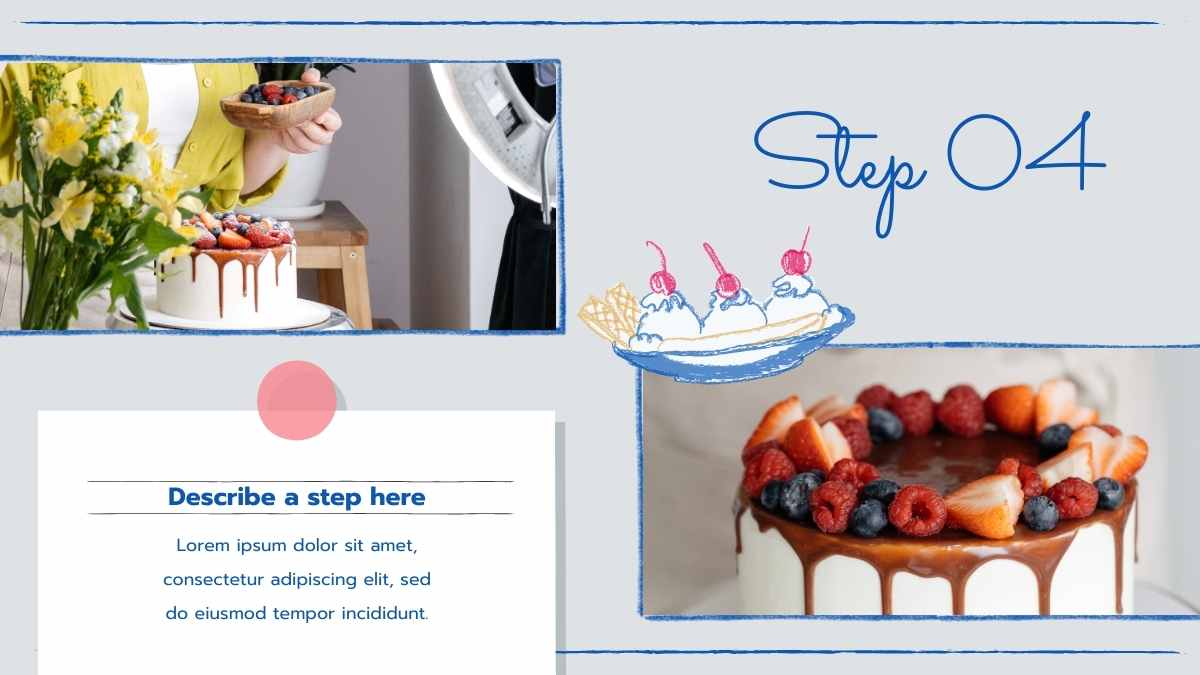 Cute Cake Decoration Tutorial Slides - slide 14