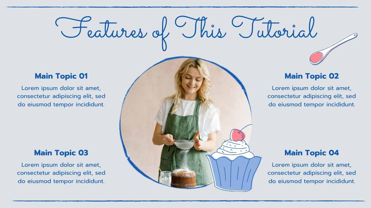 Cute Cake Decoration Tutorial Slides - slide 5