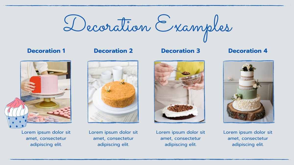 Cute Cake Decoration Tutorial Slides - slide 6