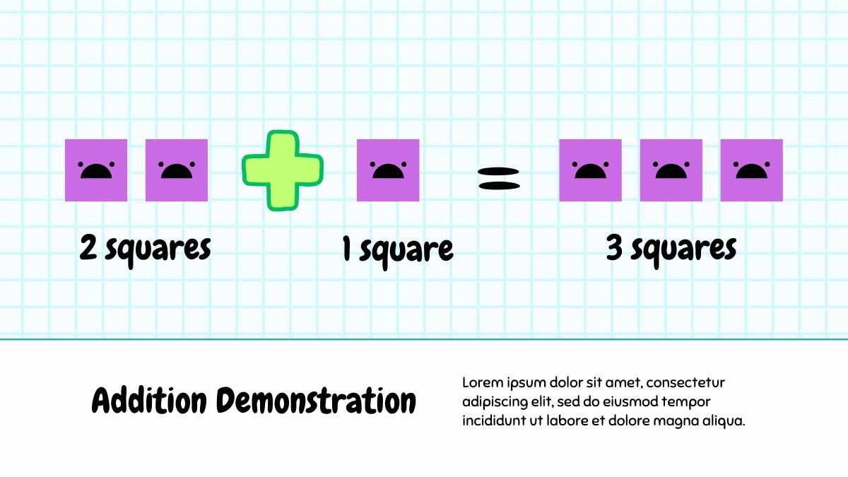 Lindas Plantillas de Lecciones de Matemáticas con Dibujos Animados - diapositiva 11