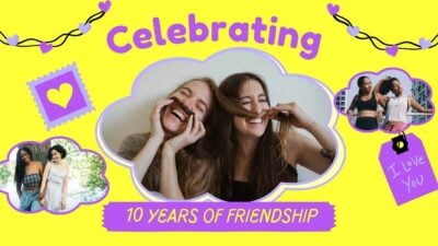 Cute Celebrating 10 Years of Friendship