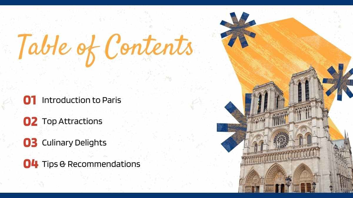 Cute Collage Paris Travel Guide Slides - diapositiva 3