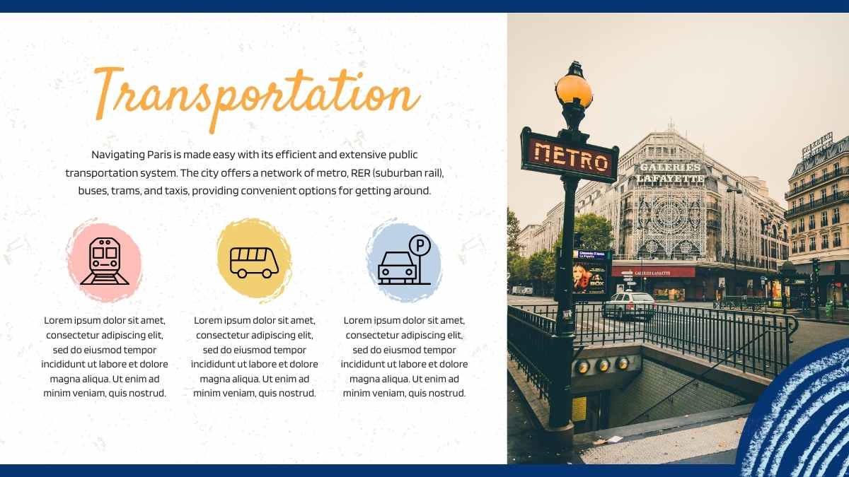 Cute Collage Paris Travel Guide Slides - slide 7