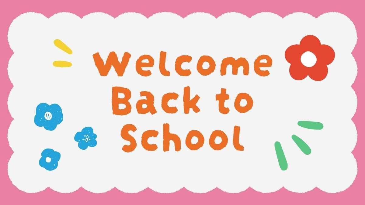 Cute Colorful Back to School Classroom Rules - diapositiva 2