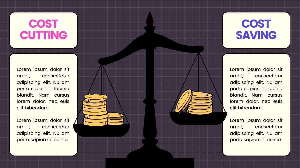 Cute Cost Saving Cost Reduction Plan Slides - diapositiva 5