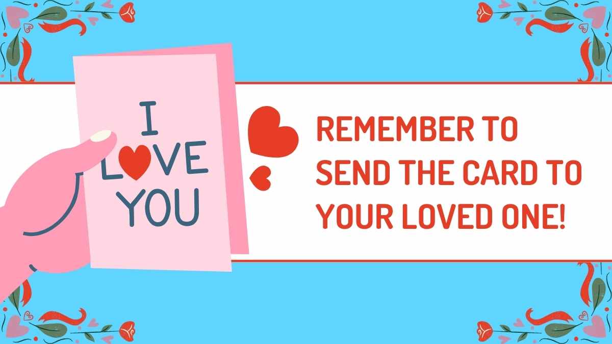 Cute Create your Valentine's Card for Pre-K Slides - slide 14