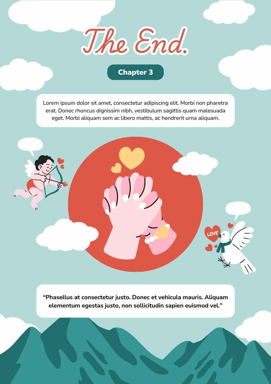 Cute Cupid God of Love Storybook - slide 10