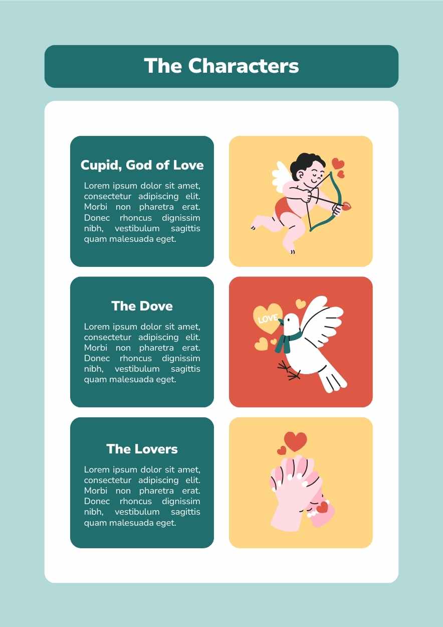 Cute Cupid God of Love Storybook - slide 4