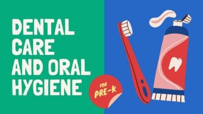 Cute Dental Care and Oral Hygiene – Pre-K