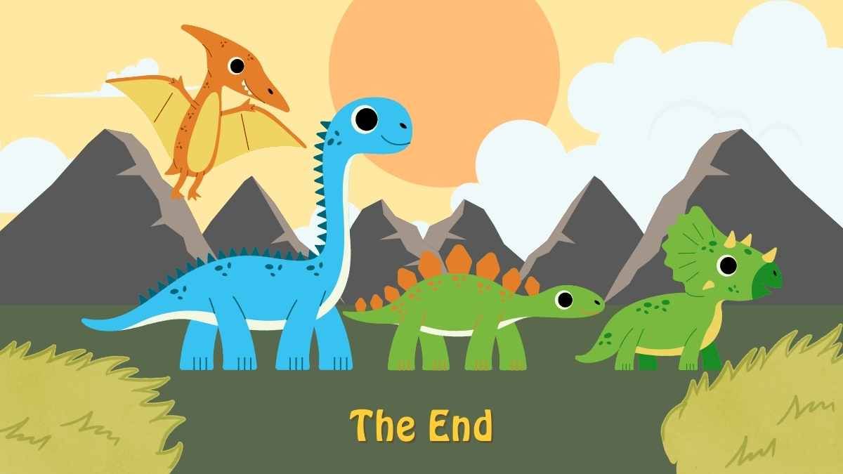 Slide Buku Cerita Dinosaurus Lucu - slide 13