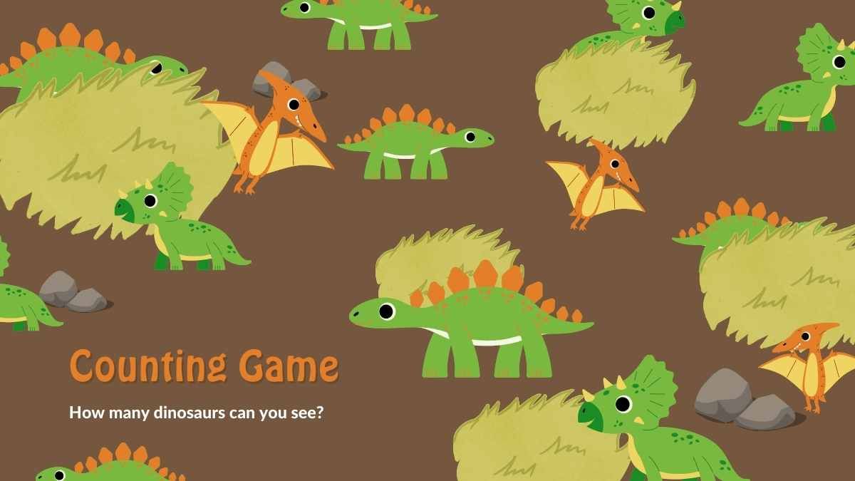 Cute Dinosaur Storybook Slides - slide 15