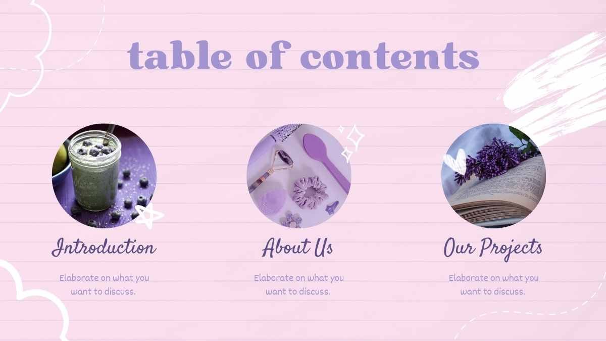 Cute Doodle Vlog Graphics Content Slides - slide 3