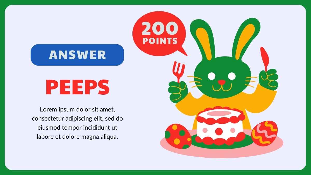 Jeopardy de Pascua Adorable - diapositiva 14